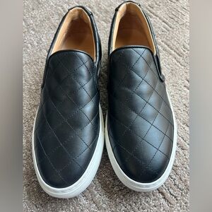 GREATS Made in Italy Quilted Leather Brooklyn Wooster Black Shoe Women’s 10